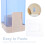 Paper Cup Storage Holder with Clear View and Dust Cover 9