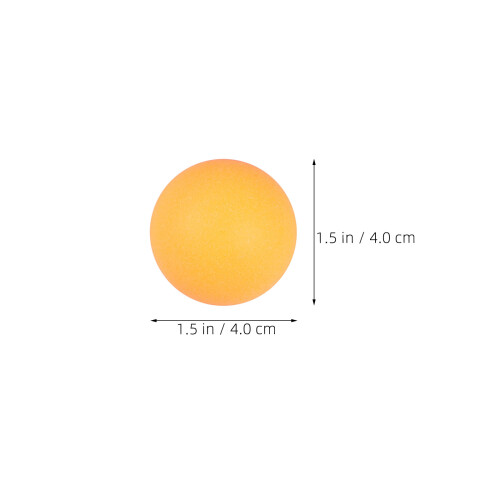 50Pcs Durable 40+ Table Tennis Balls Seamless Competition Practice 1