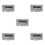 500Sets Professional Metal Belt Tool Kit Silver DIY Easy Eyelet Fixing 1