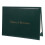Dark Green Document Organizer Folder for Diplomas and Certificates 1
