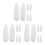 Inflatable Tall Boot Shapers White PVC Reusable Support Holder 1