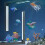 Fish Bowl LED Light 5W 185x26x8mm Blue/White 4