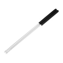 1 Pair Aluminum Alloy Drumsticks Percussion Accessories Drum Mallets for Kids Beginners and Drum Enthusiasts Silver