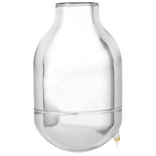 Glass Thermal Kettle Liner Silver Vacuum Insulated for Beverages