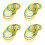 4Sets Multi Plastic Fruit Measuring Circles for Efficient Grading Use 8