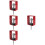 4Pcs Red Spring Hanger Vibration Isolator Galvanized Steel Damping 7