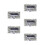 500Sets Professional Metal Belt Tool Kit Silver DIY Easy Eyelet Fixing 5