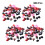 900Pcs Durable Plastic Bear Nose Toy for DIY Plush Crafts Assorted 9