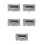 500Sets Professional Metal Belt Tool Kit Silver DIY Easy Eyelet Fixing 6