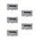 500Sets Professional Metal Belt Tool Kit Silver DIY Easy Eyelet Fixing 7