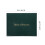 Dark Green Document Organizer Folder for Diplomas and Certificates 3