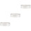 3Pcs Stainless Steel Mousse Circles Silver Tart Shells for Baking Use 5