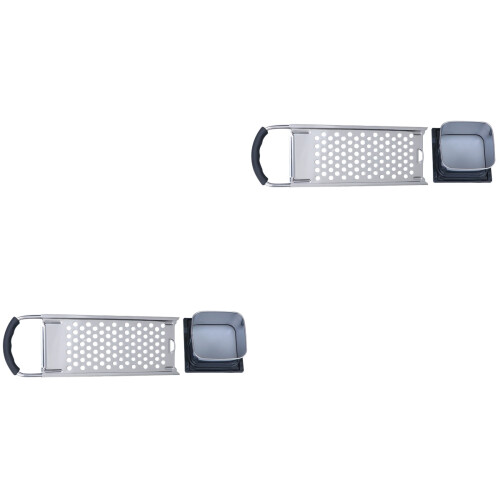 2Pcs Stainless Steel Cheese Multiuse Potato 2