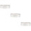 3Pcs Stainless Steel Mousse Circles Silver Tart Shells for Baking Use 9