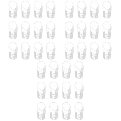 45Pièces Mini Coupes À Dessert Transparentes Pour Glace Gelée 2