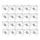 100Pcs Soft Clear Silicone Earring Backs Replacement for Heavy Studs 2