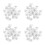 100Pcs Soft Clear Silicone Earring Backs Replacement for Heavy Studs 5