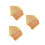 300Pcs Reflective Red Arrow Stickers for Instrument Panel Indicating 7