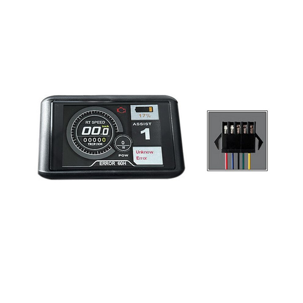 E-Bike Ukc1 Color Display Screen Sm Plug 36V 48V 52V 60V 72V For Omd2 Communication Protocol 4712893082679