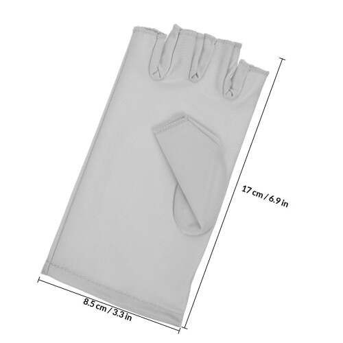 1Paire Anti-Uv Élastiques Protègent Gel Nails 1