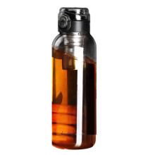 High Capacity Tea Cup ,Water Separation, High Temperature Resistant, Portable Glass Tea Cup,Vehicle Portable Water Cup B