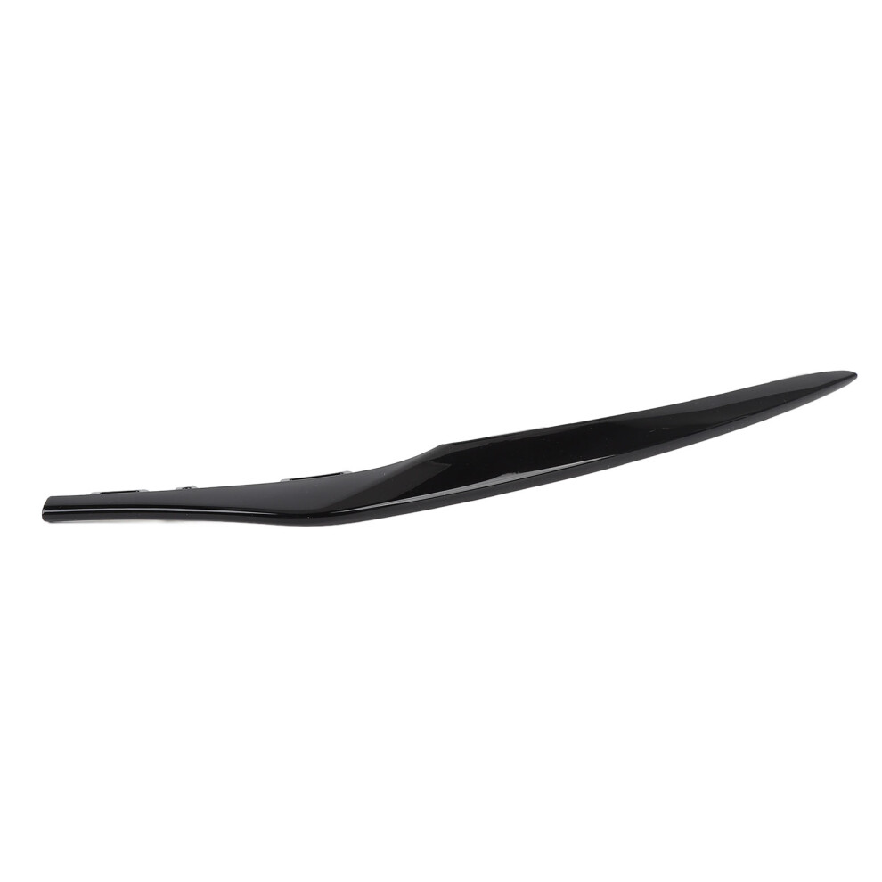 Glossy Front Bumper Trim For Cla-Class C117 2016-2019 Black 4911387563940