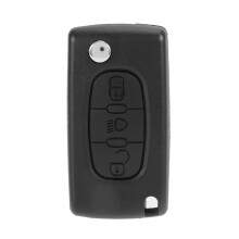Carcasa cheie telecomandă cu 3 butoane, compatibilă cu modelele Citroen, plastic ABS de înaltă calitate, durabil, nu necesită programare,