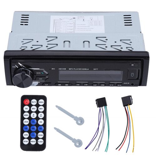 Ραδιόφωνο Bluetooth FM Στερεοφωνικό αυτοκινήτου Κλήσεις Hands-Free Αναπαραγωγή μουσικής MP3