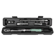 Multi-Function Torque Wrench for E-Bike Repair, Wear Resistant All Metal Body5-60Nm Adjustable Range Smooth Dual Direction Readings with Common Bit