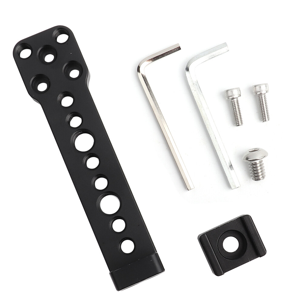 Aluminium Alloy Mounting Plate For Dji Ronin S, 11X3x2cm Black 7891392621132
