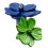 HEMOTON 2Pcs Flower Shaped Pull Handle Zinc Alloy Cabinet Pull Handle Drawer Door Knob Cupboard Knob 7