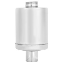 High Output Water Filter H1Filtration Technology Heavy Metal Removal Shower Water Filter Replacement Stainless Steel Water Purification Connector