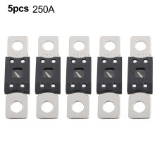 5 stk. for Mega Fuse 60A 80A 100A 125A 200A 250A 300A 70V for 48V systemer bilsikring bilflatsikring boltsikring batteri høy strøm