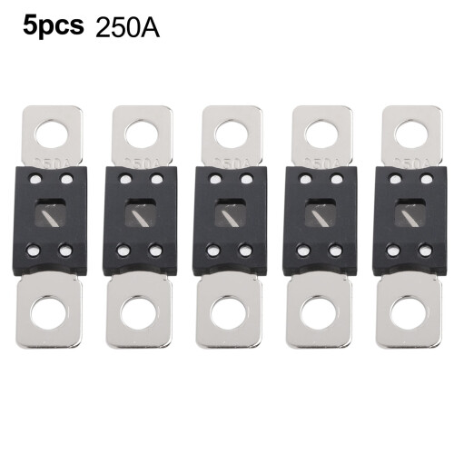 5 τεμάχια για Mega Fuse60A80A100A125A200A250A300A70V για συστήματα 48V Ασφάλεια αυτοκινήτου, επίπεδη