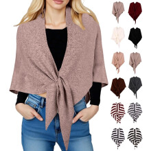Seál Chic le Lúb, Fillteán Seál Poncho Cniotáilte Bog do Mhná, Fillteán Ilúsáideach le haghaidh Úsáid Laethúil Oíche san Oifig