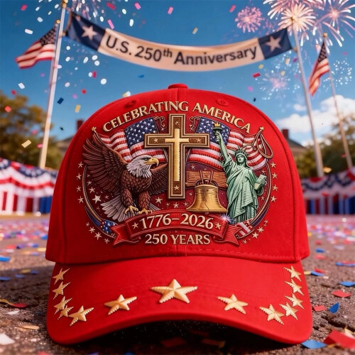 Eagle Liberty Cross US 250th Anniversary Adjustable 1