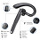 Sort plastik AI-oversættelses Bluetooth-headset med støj 4