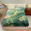 King Size Bedding Set Monstera Leaf Print 3-Piece 6