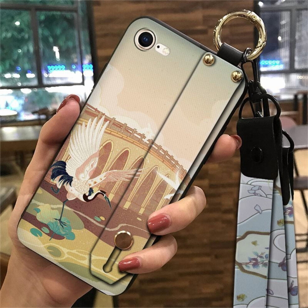 Shockproof Phone Case Compatible With Iphone 7/8/Se 2020/Se2 Â Fashion Ring Holder, Kickstand, Wristband, Waterproof & Dustproof 9482726259589