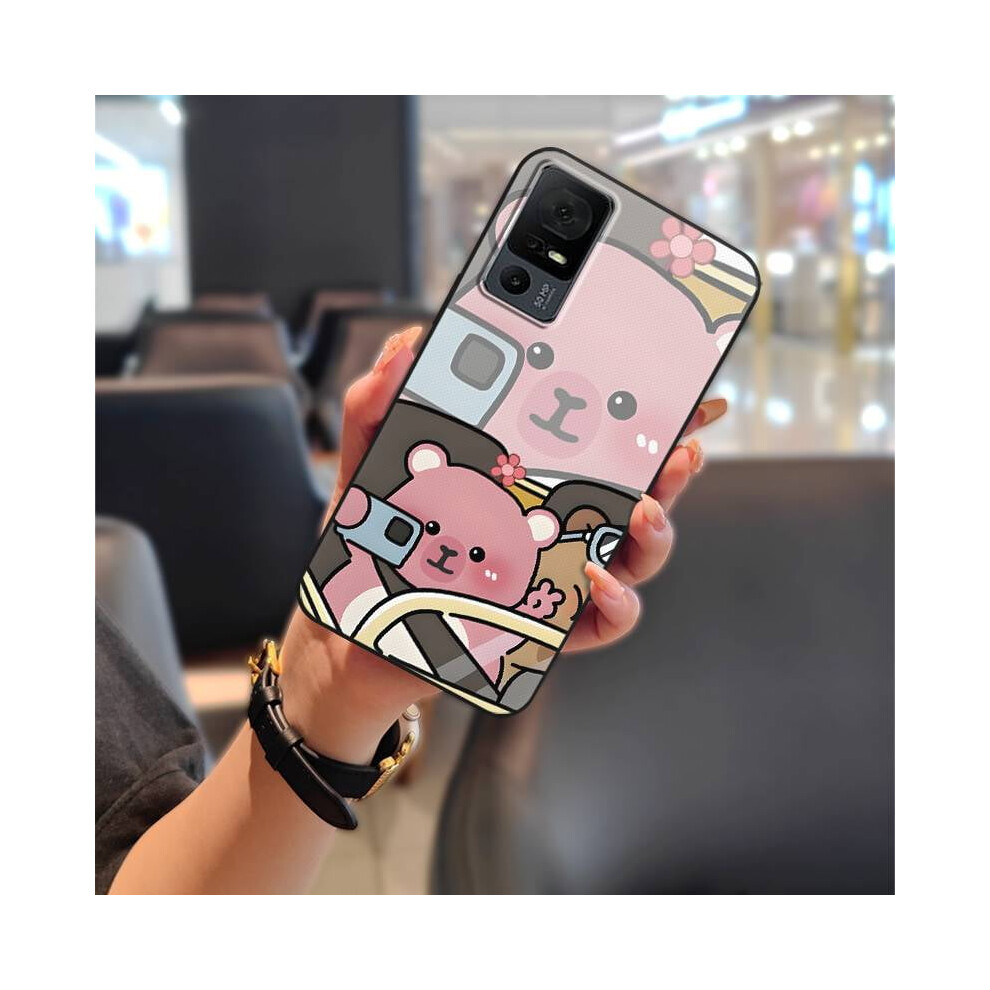 Phone Case Compatible With Tcl 40XL/40T/T608d/Lively Jitterbug Smart4 Â Graffiti, Dirt-Resistant, Shockproof Silicone 9499224216662