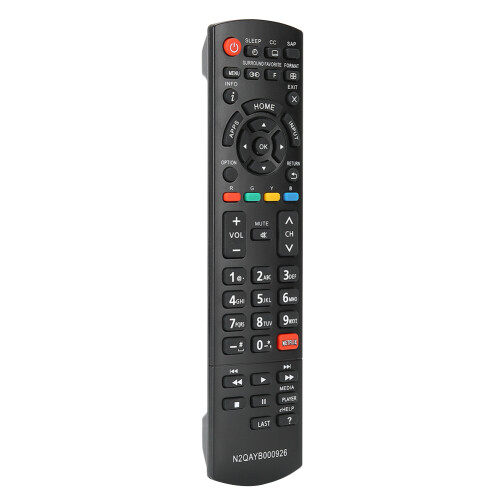 Long-Range Universal Remote Control For Panasonic HD TVs Smart LED LCD Replacement Remote LCD Plasma Compatibility High Sensitivity Remote No 1