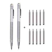 Caneta de gravação em carboneto de tungstênio para marcação e entalhe em vidro, cerâmica, metal e madeira. Acessórios para ferramentas manuais