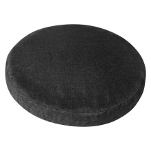 Extra dickes, rundes Stuhlsitzkissen, 40 cm Schaumstoffpolsterung für Esszimmer-, Küchen-, Terrassen- und Wohnzimmerstühle – 1 Stück