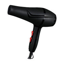 Haardroger met snelle droging, laag geluidsniveau, reismodel, geschikt voor haar en krullend haar.
