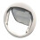 Clear Round Cat Door 11.8 Inch 4-Way Locking 2