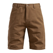 Stretch-Cargo-Wandershorts für Herren mit Taschen – Kaffeebraun, XXL, geeignet für Outdoor-Aktivitäten