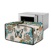 Butterfly Boho Mandala Toaster Oven Cover, 20.5"x16.5"x10", Anti-Scratch Dust Protector for Countertop Appliances – Compatible with Standard Toaster