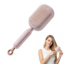 Retractable Cushion Massage Comb Brush, Abs Retractable Air Cushion Hair Brush, All Types,Suitable for Women Men, for Home Travel Office School