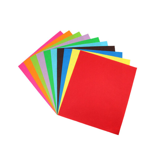 120Pcs Durable Nonwoven Cloth Pieces Assorted Colors for Crafting Use 1
