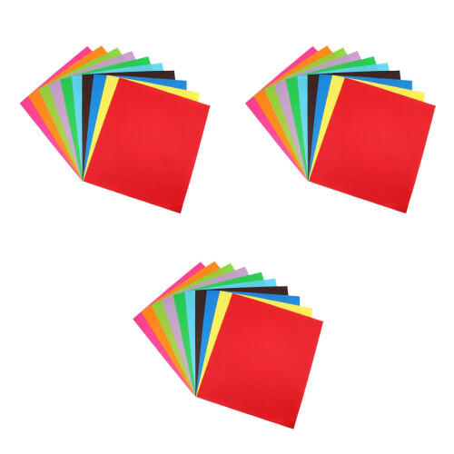 120Pcs Durable Nonwoven Cloth Pieces Assorted Colors for Crafting Use 2